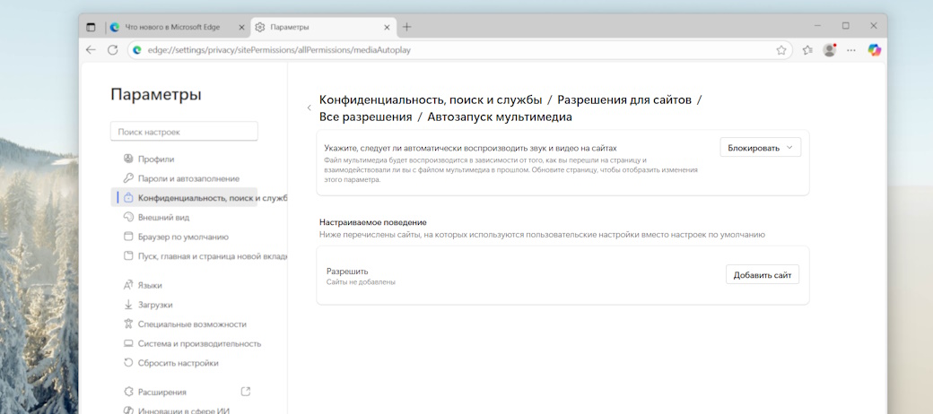 Скриншот материала